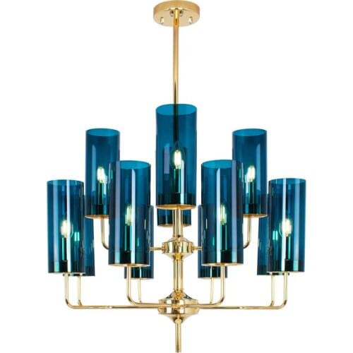 Nordic Chandelier Lighting Post-modern Luxury Hang Lamp Glass Pendant Lamp Living Room Dining Room Lights Home Decor Luminaries