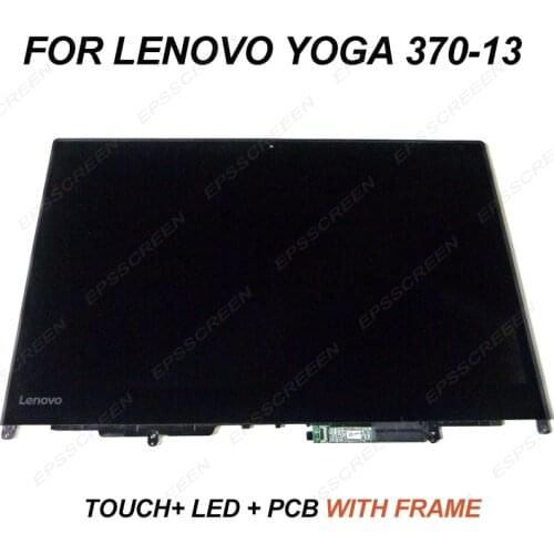 REPLACEMENT 13.3" for LENOVO THINKPAD YOGA 370/yoga 370-13 assembly FHD screen LED LCD+ TOUCH PANEL+BEZEL+PCB digitized display