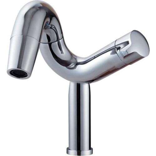 Vidric modern creative washbasin design bathroom faucet hot&cold mixer water taps brass basin faucet of bathroom