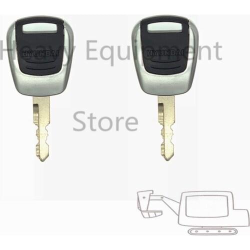 2 PCS R-9 Key For Hyundai excavator loader New Machine hyundai-9 key
