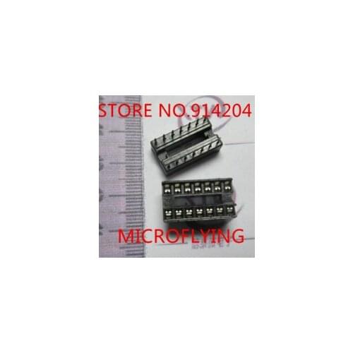 20PCS 14-Pin 14pins DIL DIP IC Socket PCB Mount Connector NEW GOOD QUALITY