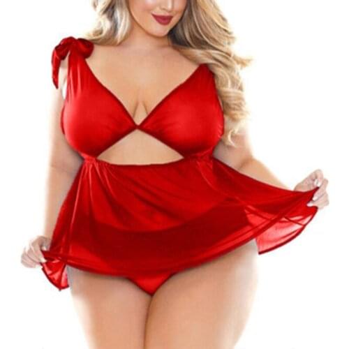 BKLD Lady Sexy Mesh Sheer See Through Hollow Out Dresses Deep V-neck Bandage Sleeveless Dress Plus Size Three Colors Summer 2020