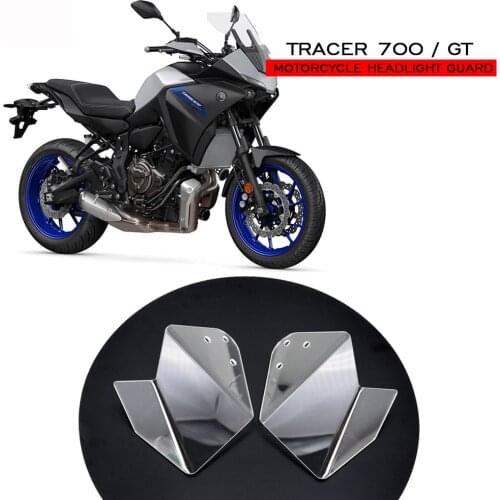 Motorcycle Headlight Guard For YAMAHA TRACER 700 Tracer 700 Tracer 700 GT MT-07 Motorcycle Accessories Headlight Lampshade Kit