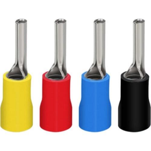 50PCS Yellow PIN Insulated Terminal Connectors 12-10 AWG