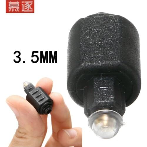 Mayitr Mini Optical Audio Adapter 3,5 MM Weibliche Jack Zu Digital Toslink Stecker für Verstärker