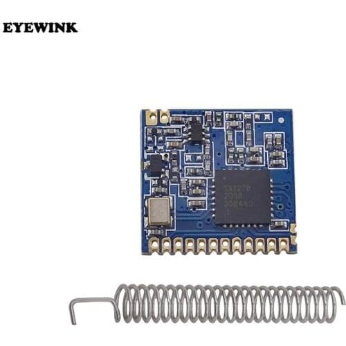433mhz RF LoRa module 1pcs SX1278 PM1280 Long-Distance communication Receiver Transmitter SPI LORA IOT+1pcs 433MHz antenna