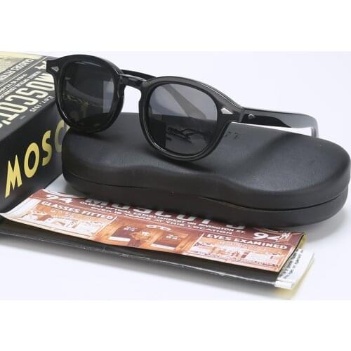 Johnny Depp Sunglasses Men Women With Case&Box Luxury Brand Designer Lemtosh Style Sun Glasses For Male Female Oculos de