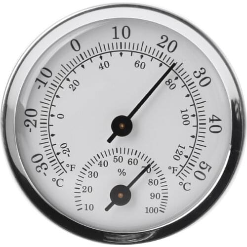 Wall Mounted Temperature Humidity Meter Thermometer & Hygrometer For Sauna Room Household Drop Shipping