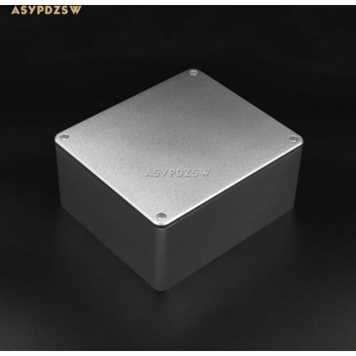 Full aluminum sandblasting silver 160*75*140 Transformer cover Power transformer protect cover Box chassis