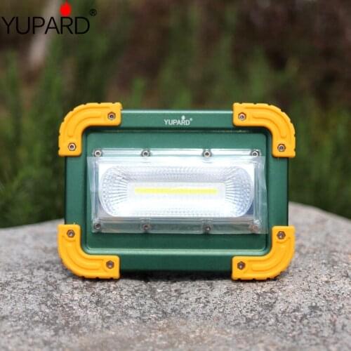 20W Portable Spotlight COB Flood Light Searchlight Work Light USBRechargeable Portable Mobile Site Lawn light Camping Light