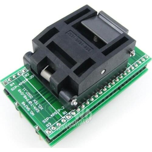 QFP48 TO DIP48 Yamaichi IC Adapter Programmer Test Burn-in Socket 0.5mm Pitch for QFP48 TQFP48 FQFP48 PQFP48 Package