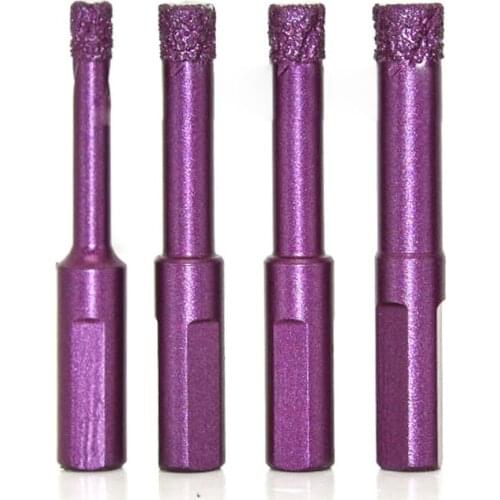 1Pcs dry diamond Drill Bit 6/8/10/12mm For Glass Marble Granite Brick Tile Ceramic Porcelain Concrete