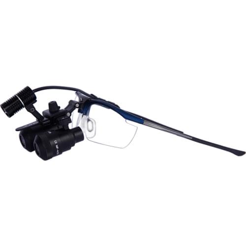 TAOS 4.0X Adjustable Magnification 4.0X-5.0X Surgical Dental Loupes multi focus glasses with light