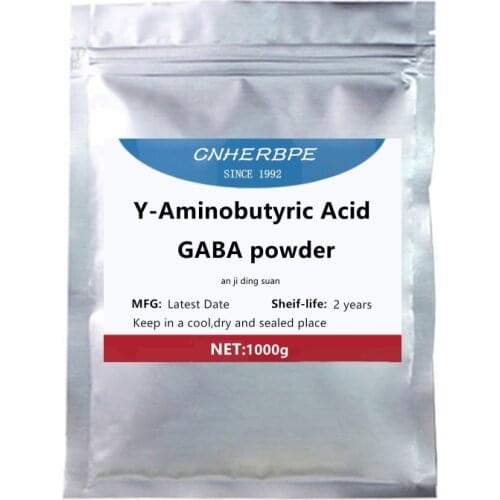 High Quality New Product 99% Y-aminobutyric acid GABA powder, promote positive mood,improve sleep and improve concentration