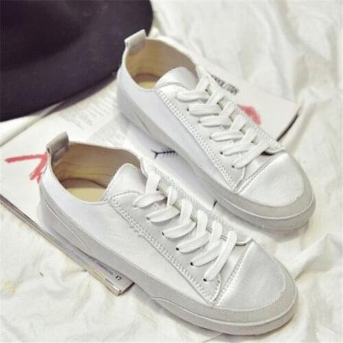 New womens sneakers, fashion round-toe shallow mouth flat-bottom non-slip, lightweight and comfortable casual womens shoes