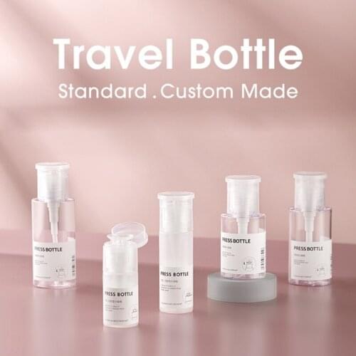 1 Set Press-to-take Pump Bottle Empty Refillable Lotion Soap Shampoo Bottles Dispenser Containers With Pump Multipurpose