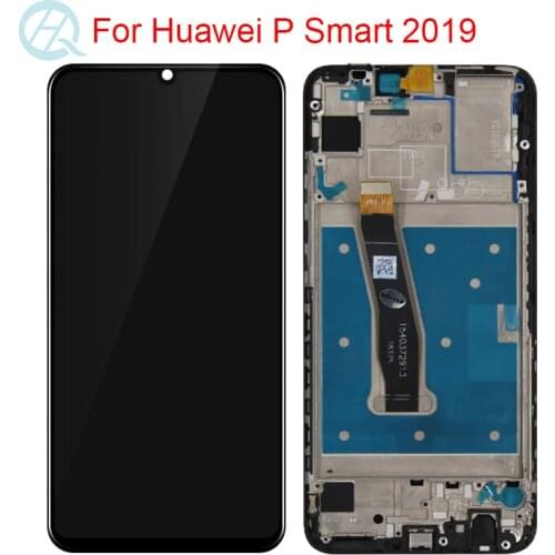 10 Touch LCD For Huawei P Smart 2019 LCD With Frame Touch Screen POT-LX1 L21 LX3 Display Screen Assembly 6.21 Inch LCD