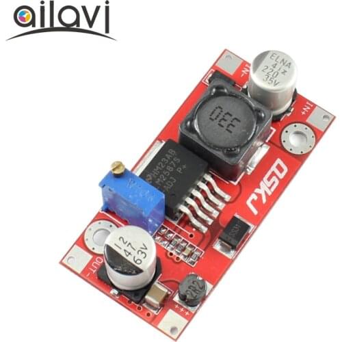 10 Pcs/Lot DC-DC 4-34V To 4-60V Adjustable Boost Converter Step Up Voltage Charger Module 15W LM2587