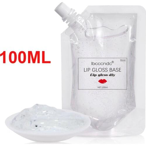 100ml Transparent Lip Gloss Base Oil DIY Lip Gloss Raw Material Gel For Lip Gloss Lipgloss Moisturizing Base Oil Wholesale