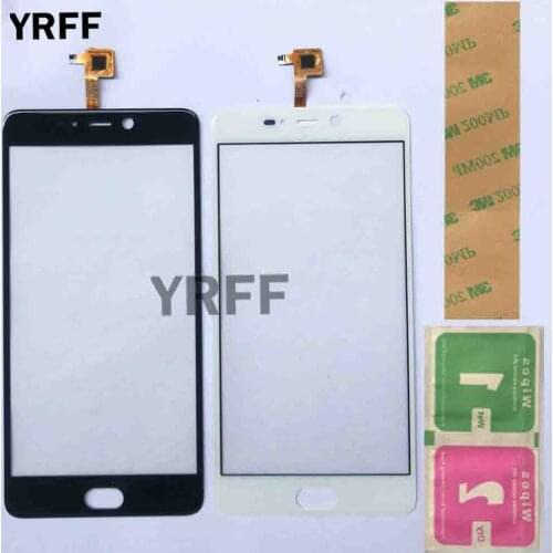 5.5'' Mobile Touch Screen Glass For Leagoo T5 T5C Touch Screen Digitizer Panel Front Glass Capacitive Phone Lens Sensor 3M Glue