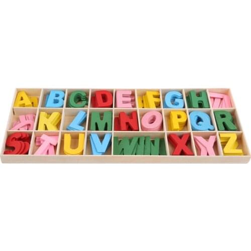Alphabet Block Decoration Home Gift Multi-coloured Numbers Party Word DIY Wooden Letters Handmade Craft Mixed