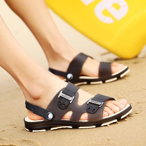 Cresfimix Unisex Plus Size 35 to 45 Light Weight Anti Skid Beach & Street Summer Sandals Male Cool Comfort Blue Sandals A6689b