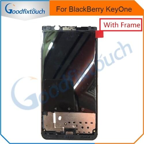 For BlackBerry Keyone DTEK70 LCD Display +Touch Screen Digitizer Assembly With Frame parts For BlackBerry Key one DTEK 70