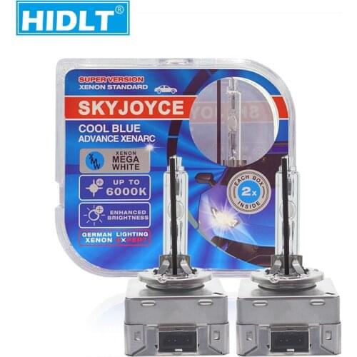 HIDLT 2PCS 12V 35W HID Xenon Bulb D1S 55W D3S 6000K 4300K 5000K 8000K HID Xenon Lamp Replacement For D1 D3 Car Headlight Kit