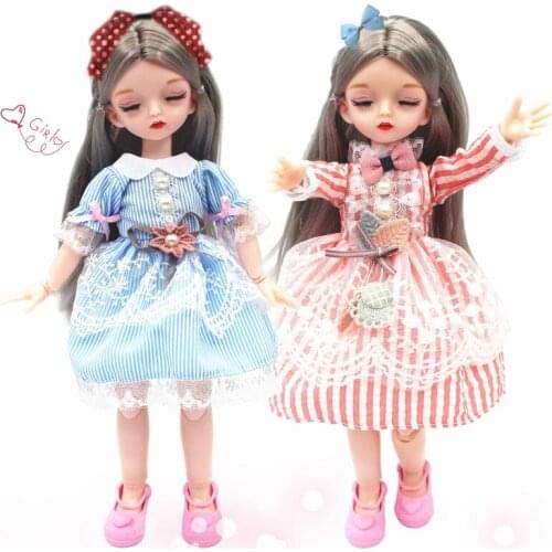 Handmade Doll Dress Princess skirt Fashion Doll Clothes Handmade High Quality Doll Accessories For Barbi Blyth 30cm Doll