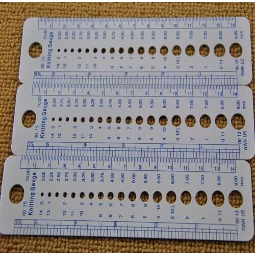 Wholesale 100pc/lot Knitted Tool Patchwork Ruler for Knitting DIY Hand Tool Knitted spare NEEDLE-7553
