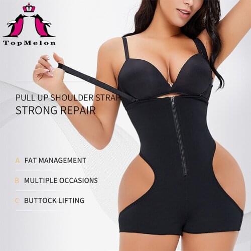 Butt Lifter PLUS SIZE High-waisted Abdomen and Hips Hip-lift Panties Waist Trainer Body Shaper Tummy Control Panties