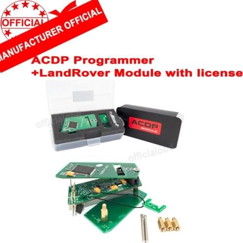 Yanhua Mini ACDP For Jaguar/LandRover key programming Add a key /do all key lost no soldering acdp basic programmer+KVM module