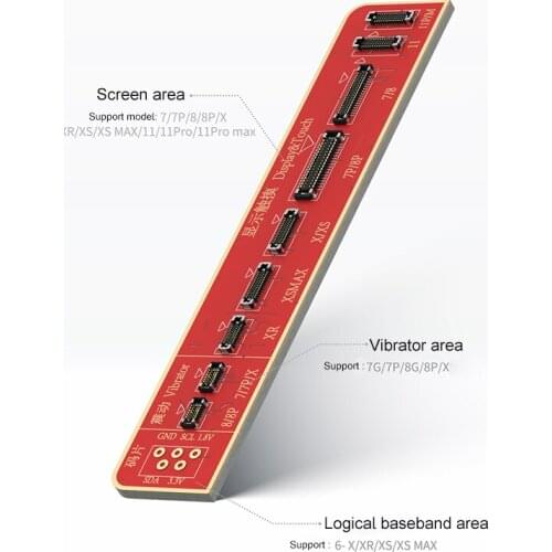 Mega-Idea LCD for Phone 7-11 PRO XR XS Max Good Screen True Tone Repair Programmer Vibration/Photosensitive