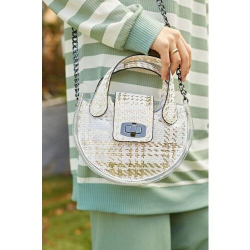 GO Ziplock Transparent Bag New High Quality Patterned 2021 Womens Pack Luxury Woman Brand Handbags Purses And Handbag Female