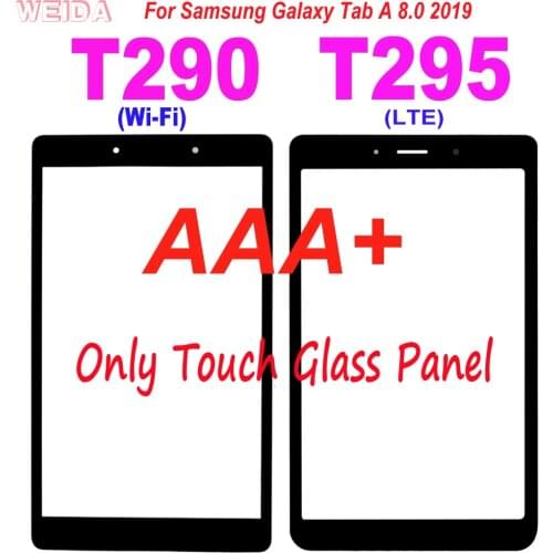 8” Touch Panel For Samsung Galaxy Tab A 8.0 2019 T290 T295 Touch Screen Glass Panel SM-T290 SM-T295 Touch Glass Replacement