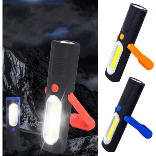 LED Bracket Flashlight Ultra Bright Torch Camping Light Waterproof for Camping Bicycle Outdoor Work Home Light