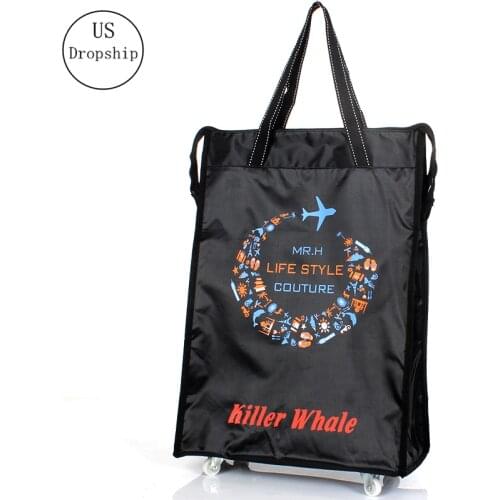 USDROPSHIP Shopping Bags On Wheels