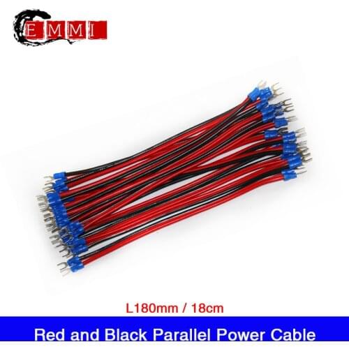 20Pcs/Lot 180mm / 18cm Pure Copper Power Supply Cable Power Cord Power Wire for Indoor Outdoor LED Display Screen