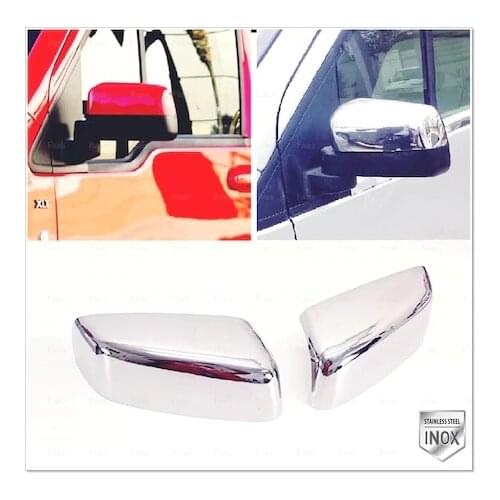 For Ford Connect Chrome Mirror Cover 2 piece 2009-2014 Stainless Steel Chromium Styling Accessories Modified