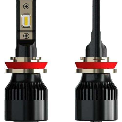 ECAHAYAKU Super bright 1905 LED Headlamp Bulb 9005/HB3 9006/HB4 H1 H4 H7 H11/H8/H9 one Pair 60W 6000lm for fog light bulb 2pcs