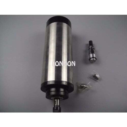 ER11 diameter 80mm 220V 1.5KW water cooling spindle motor 4 bearing for cnc router