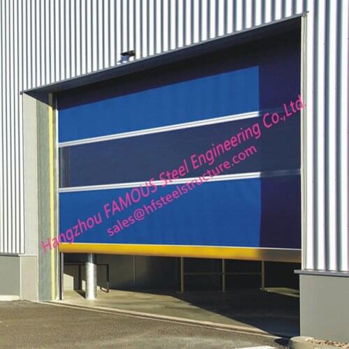 Insulated High Performance Factory Rolling Gate Industrial Lifting Doors For Warehouse Internal And External Use