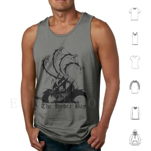 The Bay Tank Tops Vest Sleeveless Pirate Bay Piracy Torrents Pirate Memes Internet Dark Web Deep Web 4Chan Hacker