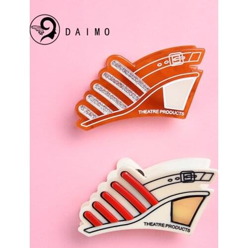 Fashion high-heeled shoes shape hair claws headwear hair accessories