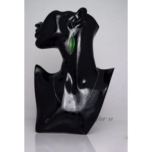 2018 New 11" Jewelry Necklace Earring Mannequin Display Stand Bust Decor Figure Mannequin Model Jewelry Holder Rack Sturdy Store