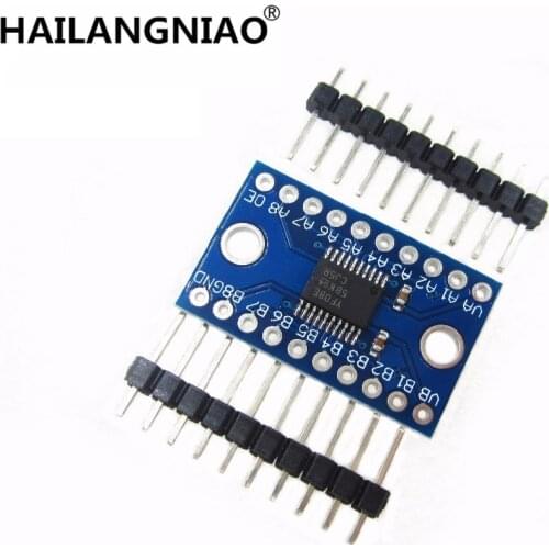 ! 3.3V 5V TXS0108E 8 Channel Logic Level Converter Convert TTL Bi-directional Mutual Convert