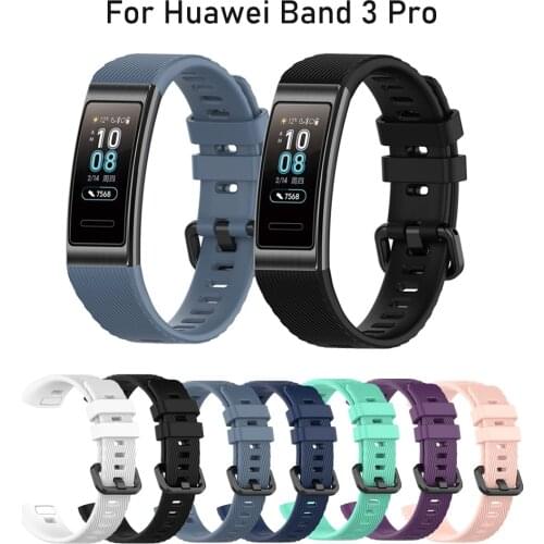 Bracelet for Huawei Band 3 Pro Wristband Strap for Huawei Band 4 Pro Straps Watchband Stainless Steel Replacement Straps Bands