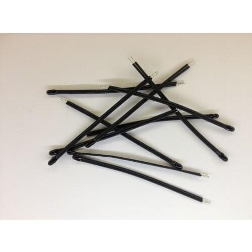 20pcs/lot Thermistor MF52D 10K NTC-MF52D 10K MF52D103F3950 103 1% B 3950 line is 60mm new original
