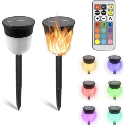 High Quality Outdoor Stake Spot Panel Light Solar Garden Lawn Decorative Solar Panel Light