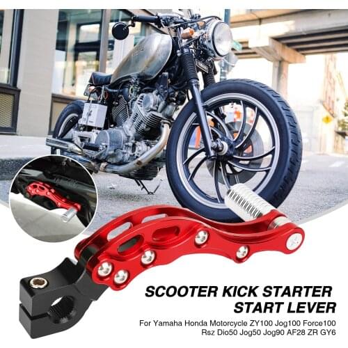 1 Pc New Scooter Kick Starter Start Lever For Yamaha Honda Motorcycle ZY100 Jog100 Force100 Rsz Dio50 Jog50 Jog90 AF28 ZR GY6